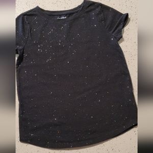 Sparkly Black Cat and Jack Tee